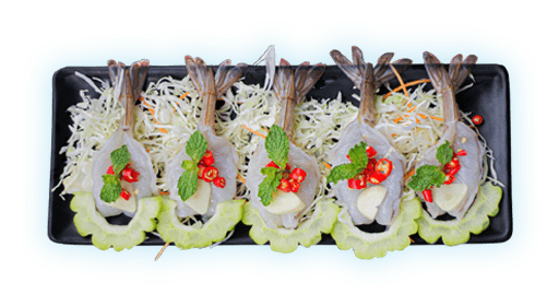 กุ้งแช่น้ำปลา